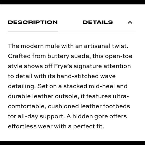 NIB! FRYE “Cindy” multicolored suede mules - Picture 13 of 13